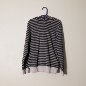 Mini Boden Striped Hoodie